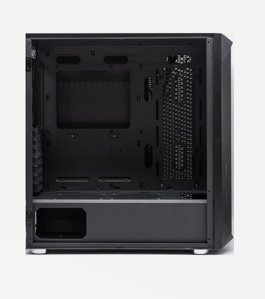 1stCOOL skříň Wind Storm Black MiddleTower,  AU,  USB3.0,  bez zdroje,  černá4 