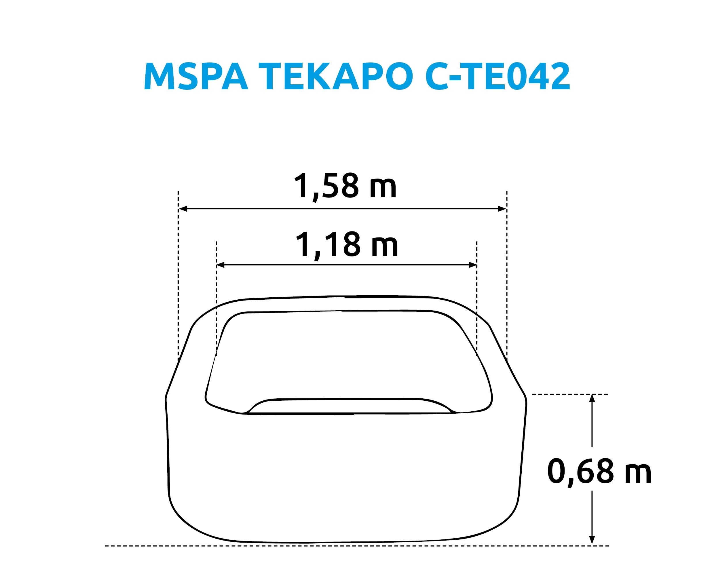 Marimex vířivý bazén MSPA Tekapo C-TE0422 