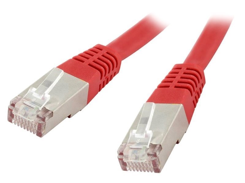 XtendLan patch kábel Cat6,  FTP - 0, 25m,  červený (predaj po 10 ks)0 