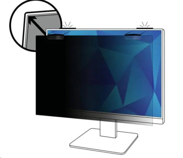 Dell  3M™ Privacy Filter for 25in Full Screen Monitor with 3M™ COMPLY™ Magnetic Attach,  16:10,  PF250W1EM0 