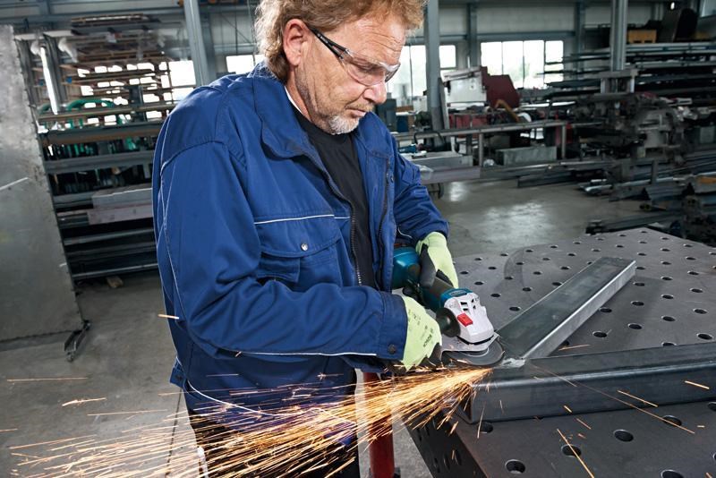 BOSCH GWS 18V-10,  akumulátorová úhlová bruska,  9.000 ot/ min,  125 mm2 