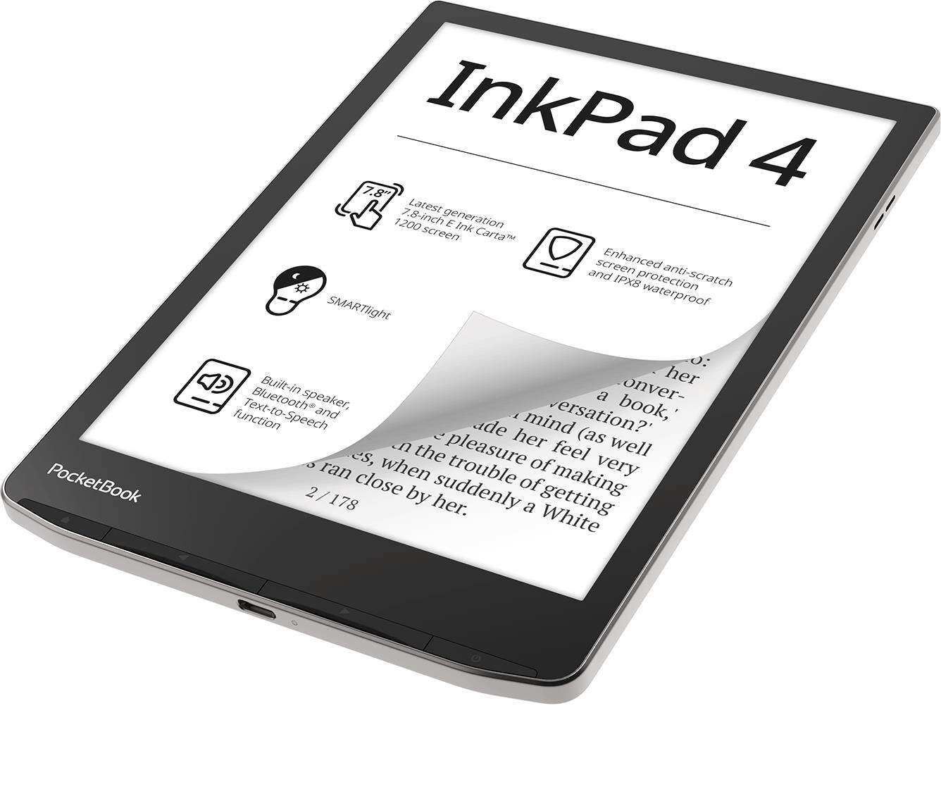 POCKETBOOK 743G Inkpad 4 Stardust Silver7 