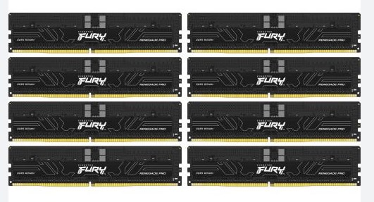 DDR 5....      256GB . 4800MHz. CL36 FURY Renegade Pro Kingston PnP (8x32GB)0 