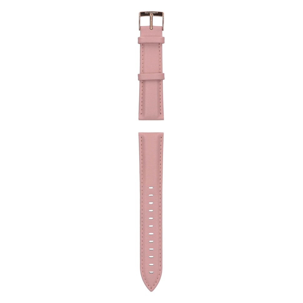 Garett Smartwatch řemínek 20 mm,  růžový se zlatou sponou0 