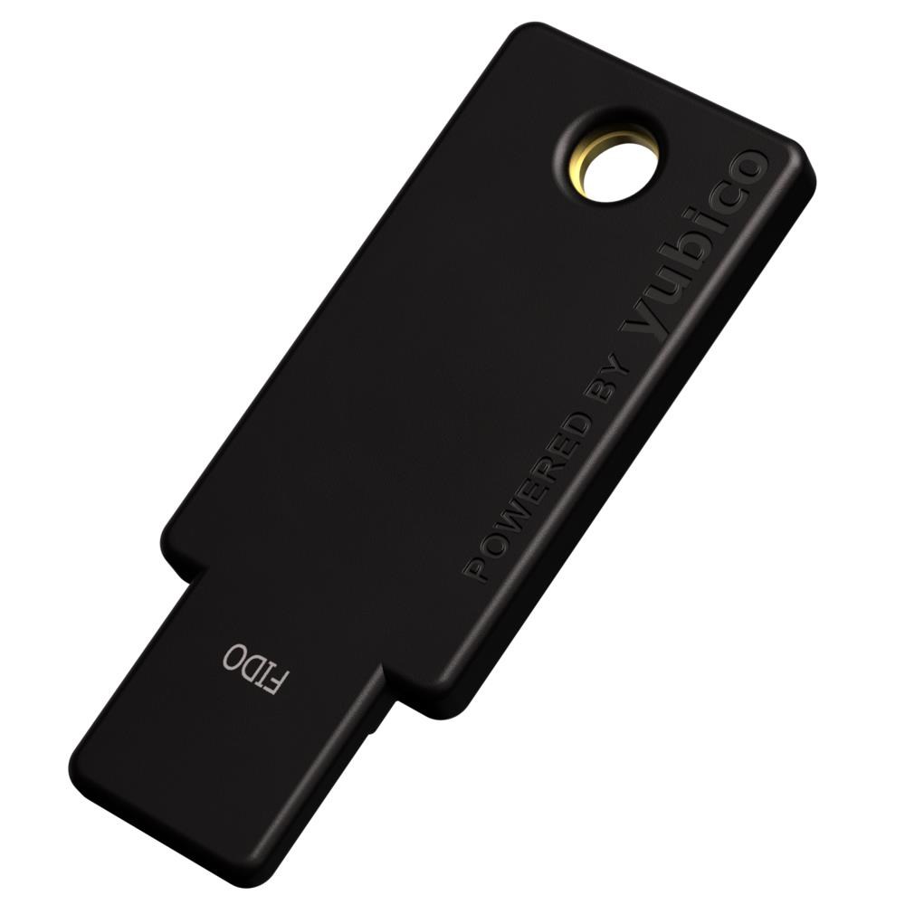 Security Key NFC - USB-A,  podporující vícefaktorovou autentizaci (NFC),  podpora FIDO2 U2F,  voděodolný1 