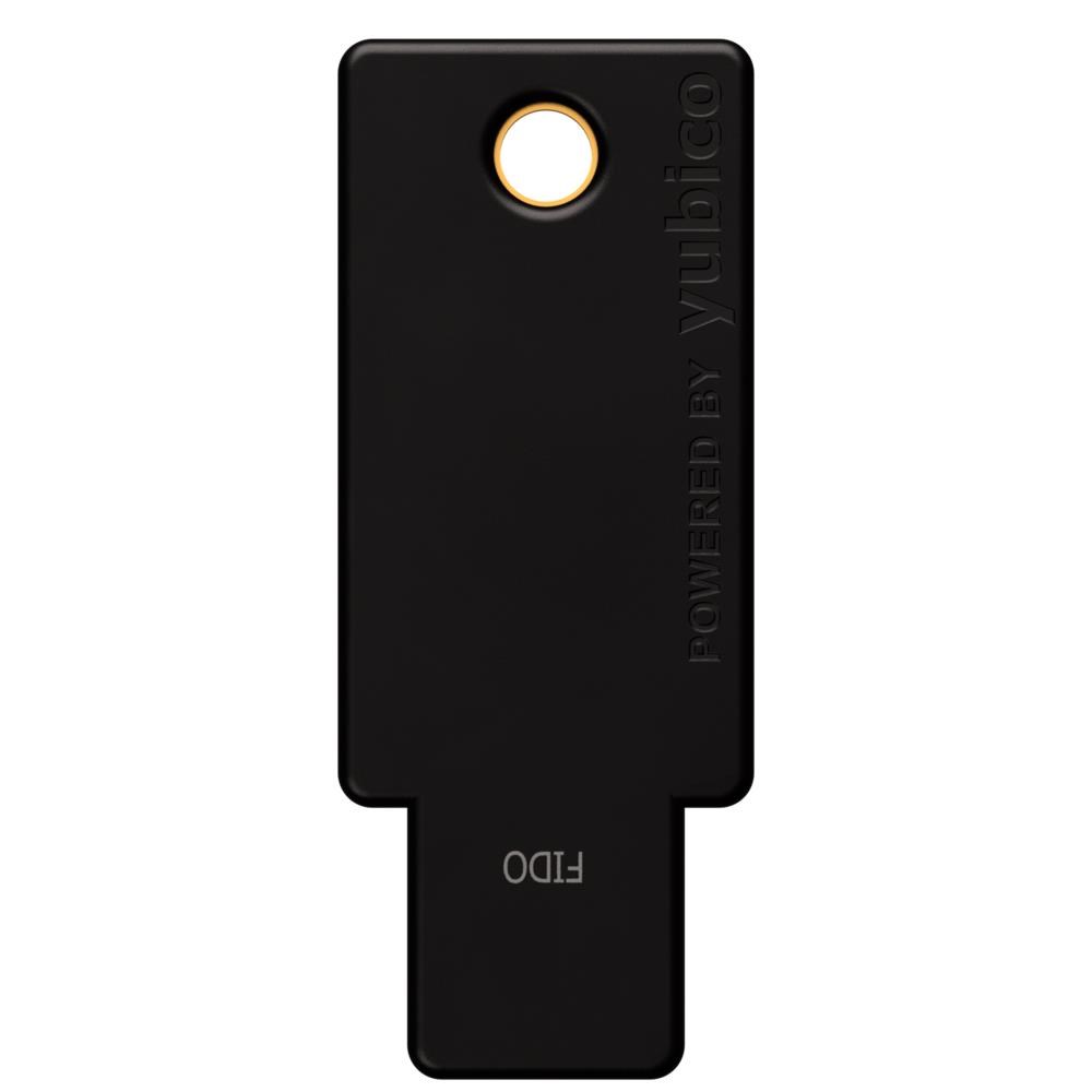 Security Key NFC - USB-A,  podporující vícefaktorovou autentizaci (NFC),  podpora FIDO2 U2F,  voděodolný1 