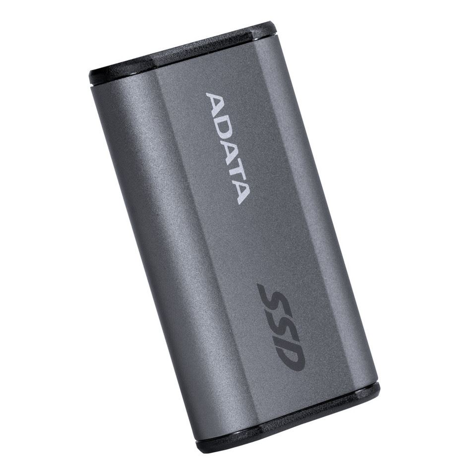ADATA External SSD 1TB SE880 USB 3.2 USB-C, Titanium Grey - Rugged0 