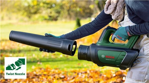 BOSCH AdvancedLeafBlower 36V-750,  akumulátorový foukač na listí,  36 V,  proudění 100 – 200 km/ h,  akumulátor 2.0 Ah5 