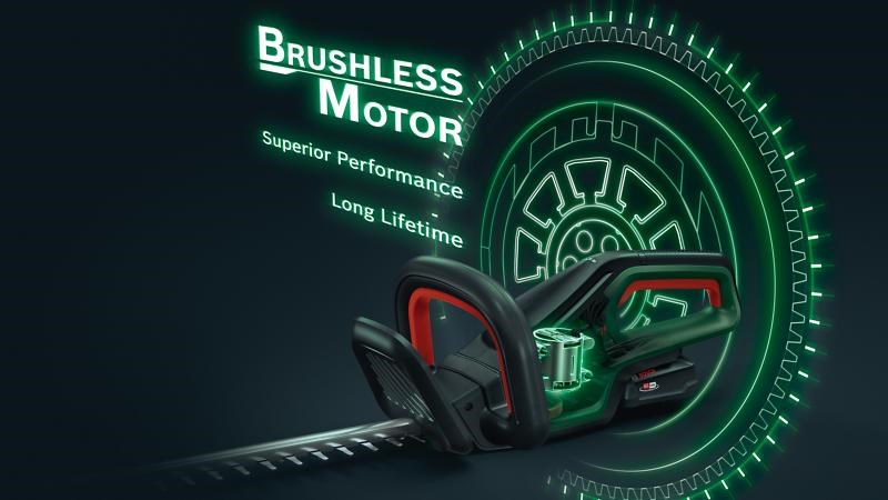 BOSCH UniversalHedgeCut 18V-50,  akumulátorové nůžky na živé ploty,  18 V,  délka čepele 50 cm,  rozteč zubů 20 mm2 