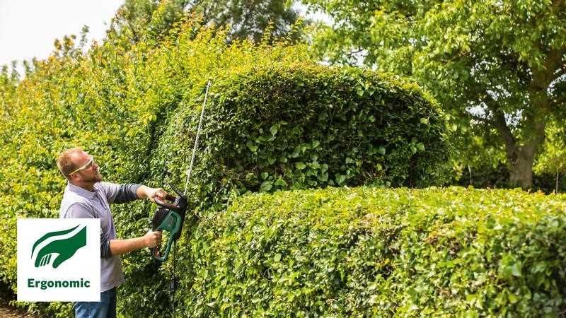 Bosch AdvancedHedgeCut 65 nůžky na živé ploty,  500 W,  délka čepele 65 cm,  rozteč zubů 34 mm4 