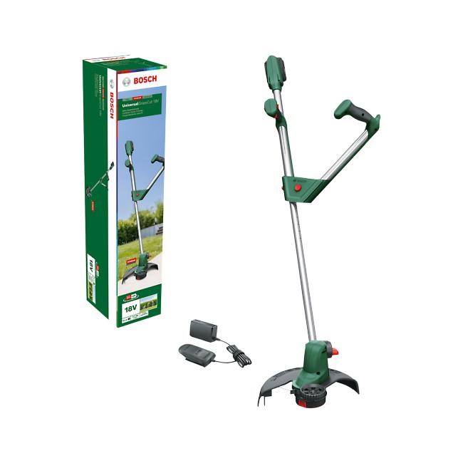 BOSCH UniversalGrassCut 18V-260,  akumulátorová strunová sekačka,  18 V,  struna 26 cm,  akumulátor 2.0 Ah0 