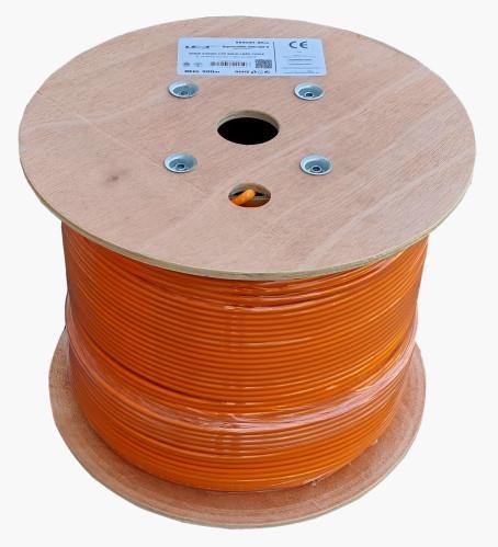 UTP kabel LEXI-Net,  Cat6,  LS0H,  B2ca-s1a, d0, a1,  oranžový,  500m,  cívka0 