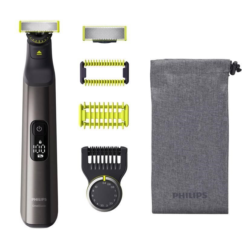 Philips OneBlade Pro 360 QP6551/ 15 Face + Body zastřihovač vousů,  akumulátorový,  na mokro i na sucho3 