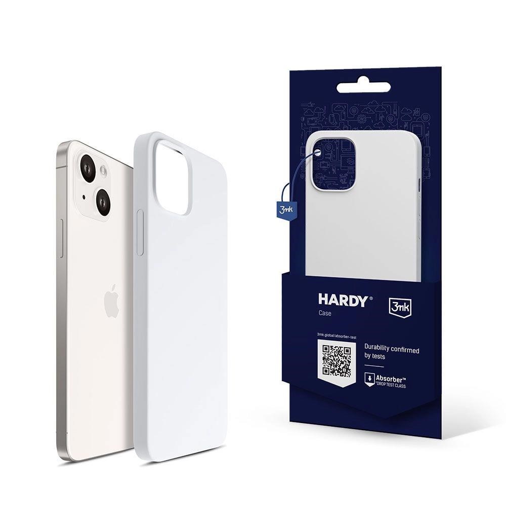 3mk ochranný kryt HARDY Silicone MagCase pro Apple iPhone 14 Plus,  White0 