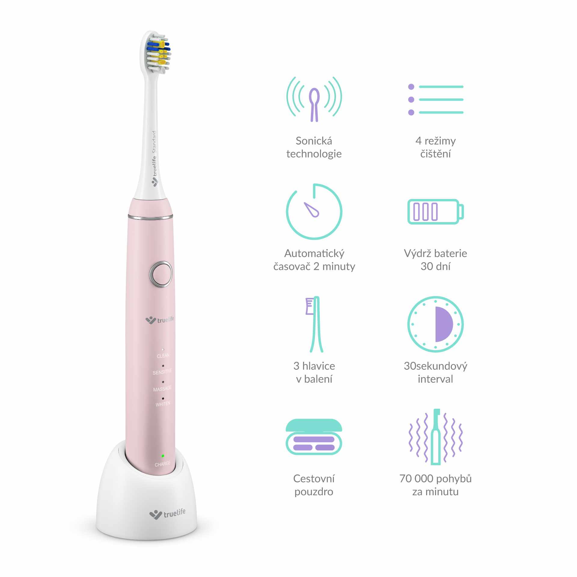 TrueLife SonicBrush Compact Pink0 