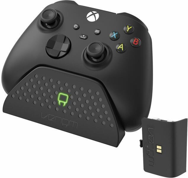 VENOM VS2880 Xbox Series S & X Black Single Docking Station + 1 Battery0 