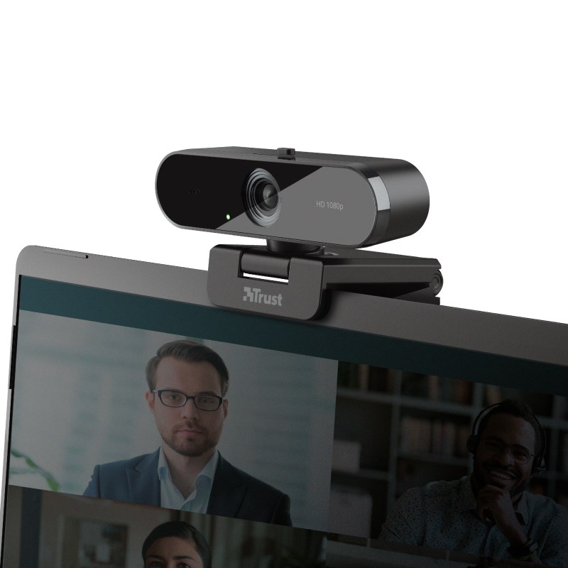 TRUST webkamera TW-200 FULL HD WEBCAM,  USB 2.03 