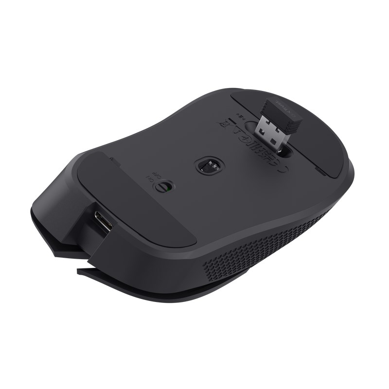 TRUST myš GXT 923 YBAR Gaming Wireless Mouse,  optická,  USB,  černá3 