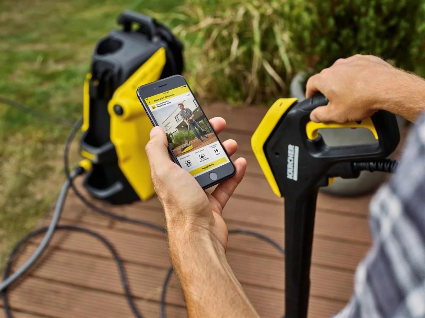 Karcher K 5 Power Control vysokotlaký čistič, 2100 W, 145 bar, 500 l/hod, integrovaný displej, rotační tryska3 