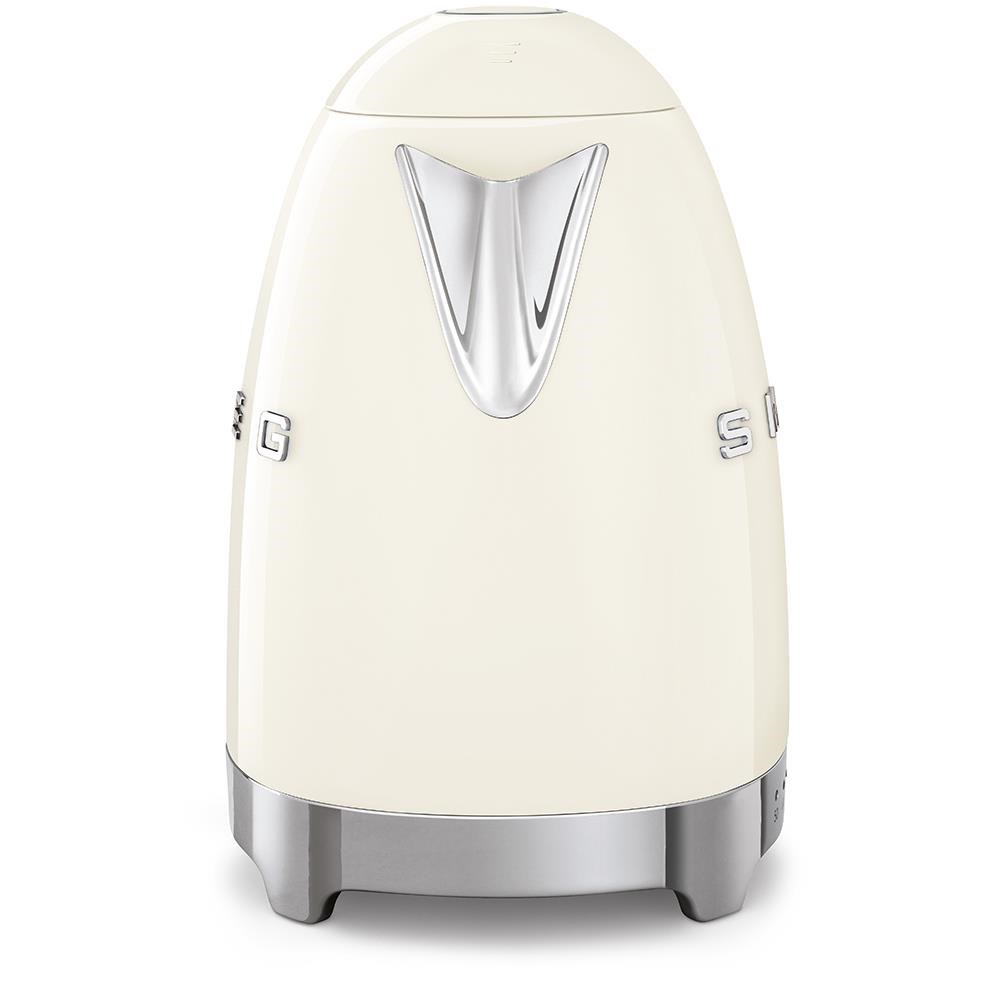 Smeg KLF04CREU rychlovarná konvice,  1, 7 l (7 šálků),  2400 W,  styl 50. let,  řízení teploty,  7 programů,  krémová3 