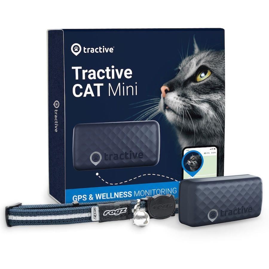 Tractive GPS CAT Mini – sledování polohy a aktivity pro kočky - tmavě modrý0 