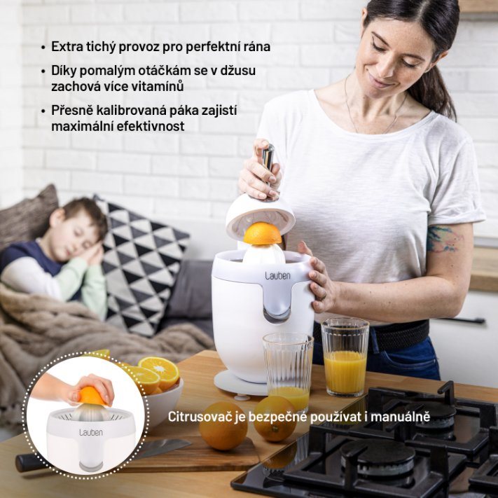 Lauben Electric Citrus Juicer 110WT - odšťavňovač13 