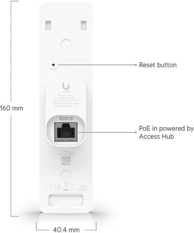UBNT UA-G2-Pro - UniFi Access Reader G2 Professional2 