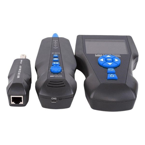 LAN Cable Tester TLCD8601S s LCD,  koax,  Cat3/ Cat5E/ Cat6/ Cat7,  UTP/ STP,  USB,  PoE,  ping,  sonda,  protismyčka1 