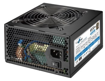 EUROCASE zdroj 400W Eco+,  120mm,  80+ Bronze,  ATX