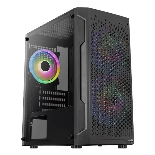 AEROCOOL skříň MC G Trinity,  Micro tower,  1x USB 3.0,  1x USB 2.0,  2x audio,  bez zdroje1 