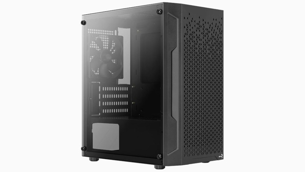 AEROCOOL skříň MC G Trinity,  Micro tower,  1x USB 3.0,  1x USB 2.0,  2x audio,  bez zdroje2 