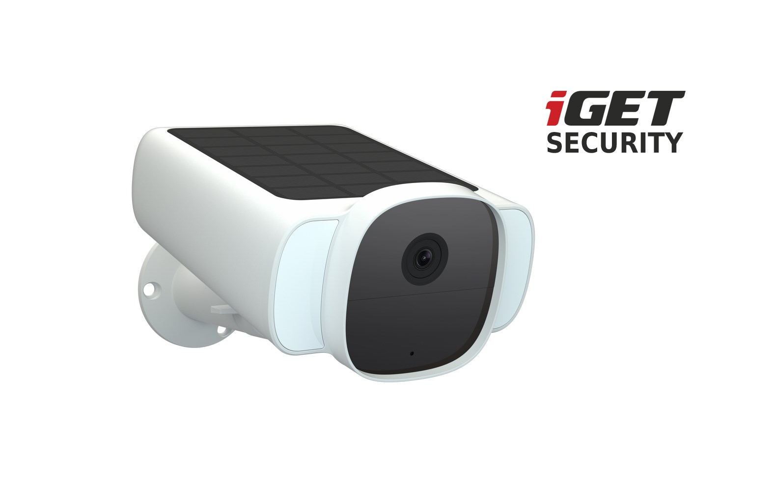 iGET SECURITY EP29 White - venkovní solární bateriová FullHD kamera,  zvuk,  bílá2 