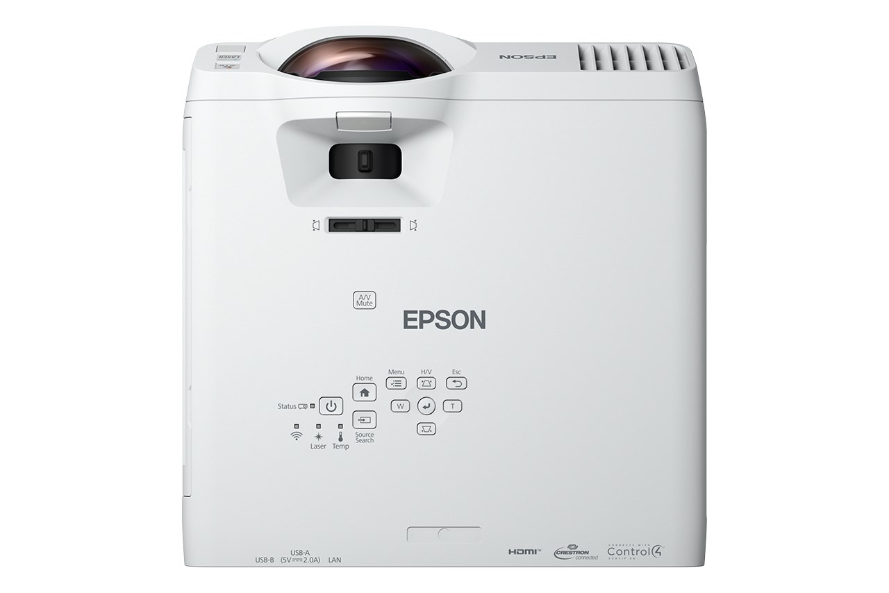 EPSON projektor EB-L210SW, 1280x800, 4000ANSI, 2.500.000:1, USB, LAN, Wi-Fi, VGA, HDMI, REPRO 16 W2 