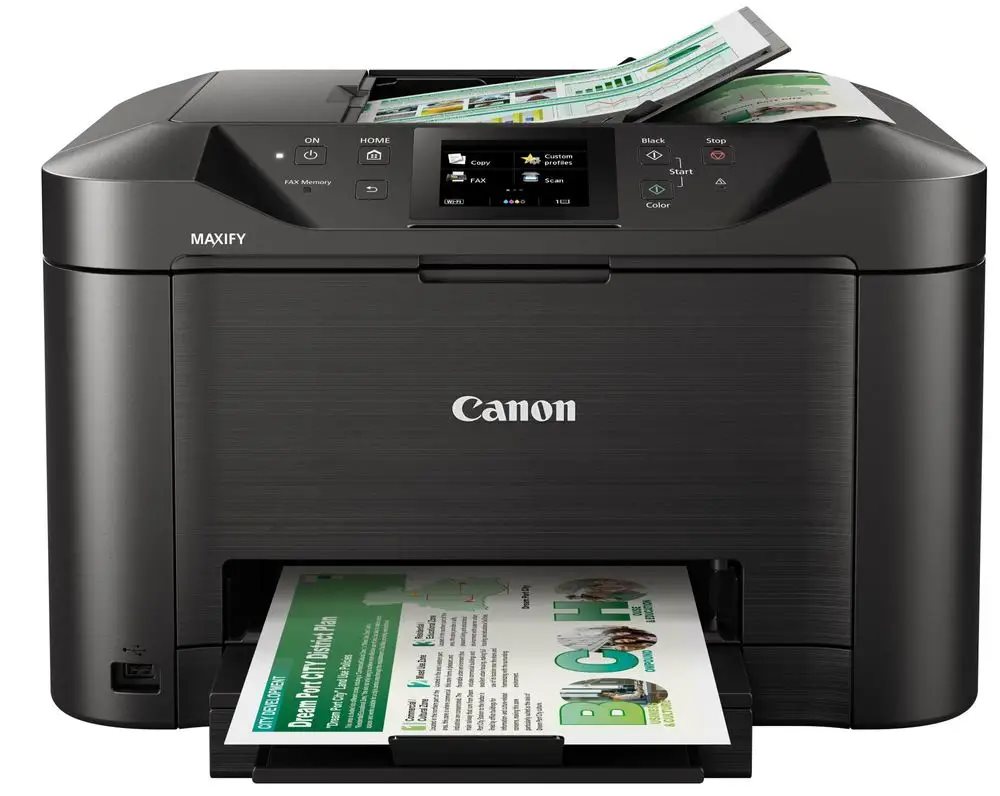 Canon MAXIFY MB5150 - barevná,  MF (tisk, kopírka, sken, fax, cloud),  duplex,  ADF,  USB, LAN, Wi-Fi2 