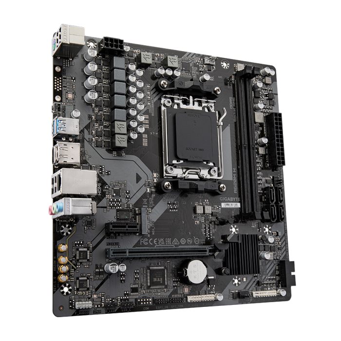 GIGABYTE MB Sc AM5 A620M H,  AMD A620,  2xDDR5,  1xDP,  1xHDMI,  mATX1 