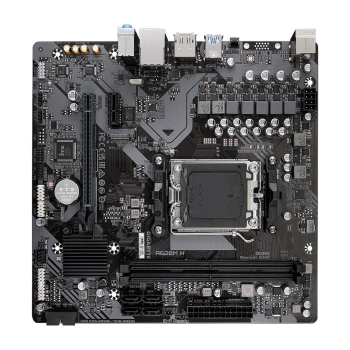 GIGABYTE MB Sc AM5 A620M H,  AMD A620,  2xDDR5,  1xDP,  1xHDMI,  mATX4 