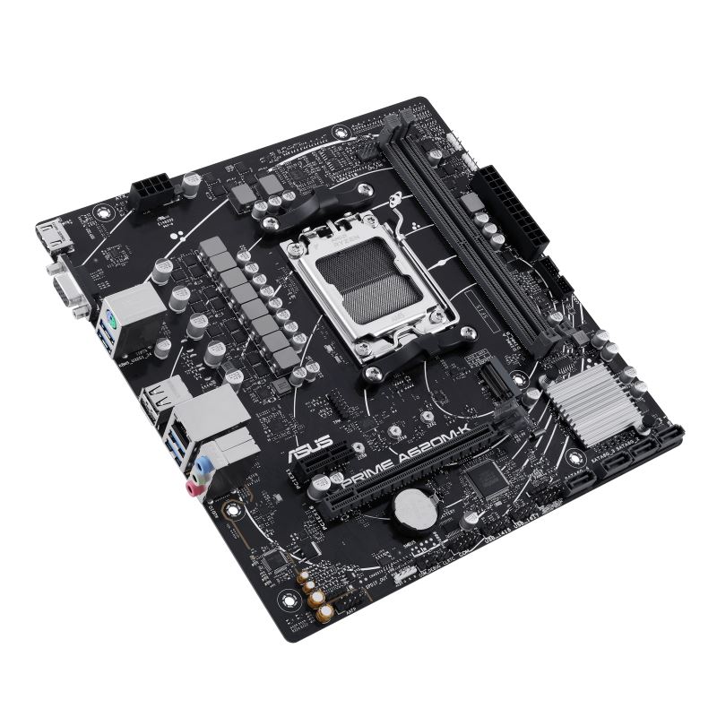 ASUS MB Sc AM5 PRIME A620M-K,  AMD A620,  2xDDR5,  1xHDMI,  1xVGA,  mATX0 