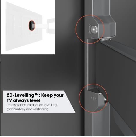 Vogel"s TVM 5845 TV rameno 3 klouby XL2 