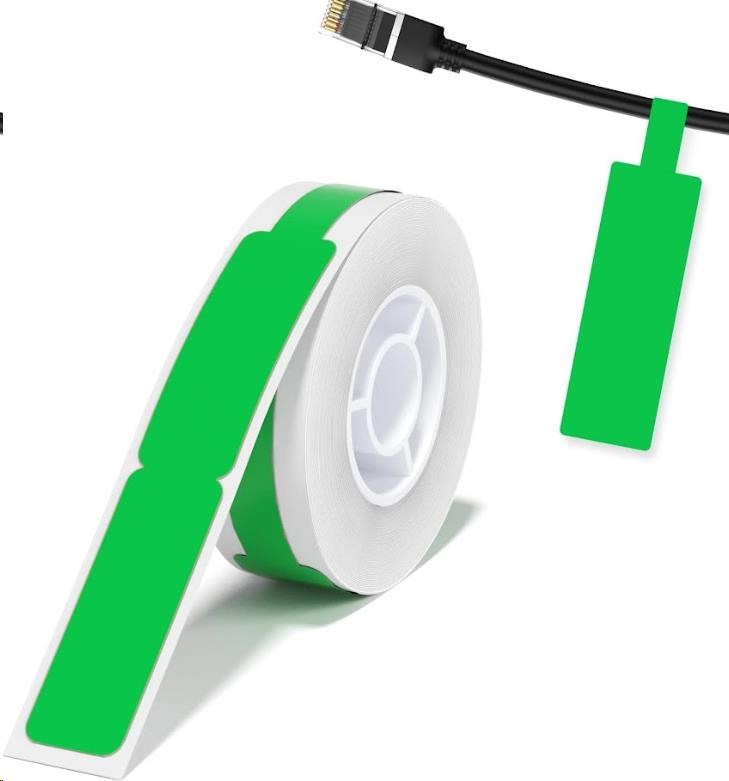 Niimbot štítky na kabely RXL 12, 5x109mm 65ks Green pro D11 a D1103 