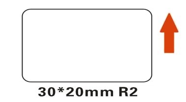 Niimbot štítky R 30x20mm 320ks White pro B21,  B21S,  B3S,  B14 
