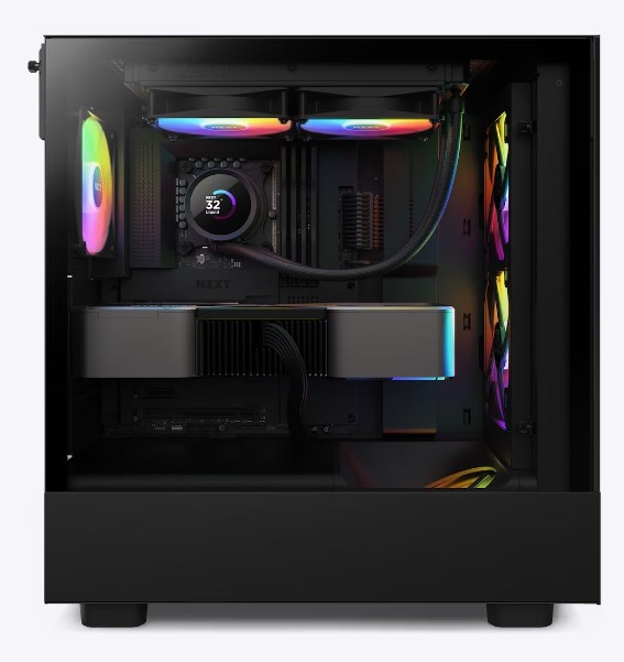 NZXT vodní chladič Kraken 240 RGB /  2x120mm fan /  LCD disp. /  6 let /  LGA1851 /  AM54 
