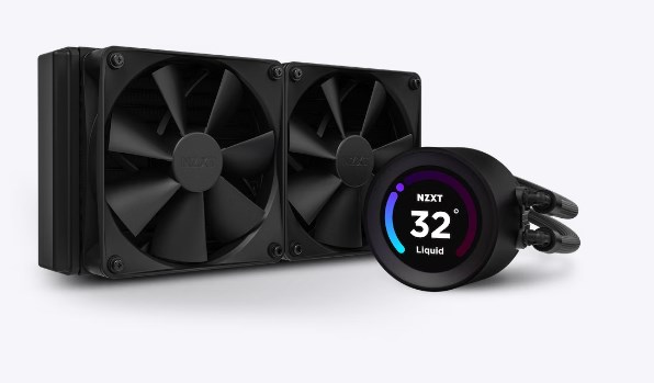 NZXT vodní chladič Kraken 280 ELITE / 2x140mm fan / LCD disp. / 6 let / LGA1851 / AM50 