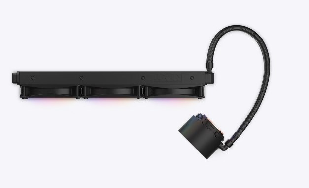 NZXT vodní chladič Kraken 360 ELITE RGB /  3x120mm RGB fan /  LCD disp. /  6 let /  LGA1851 /  AM54 