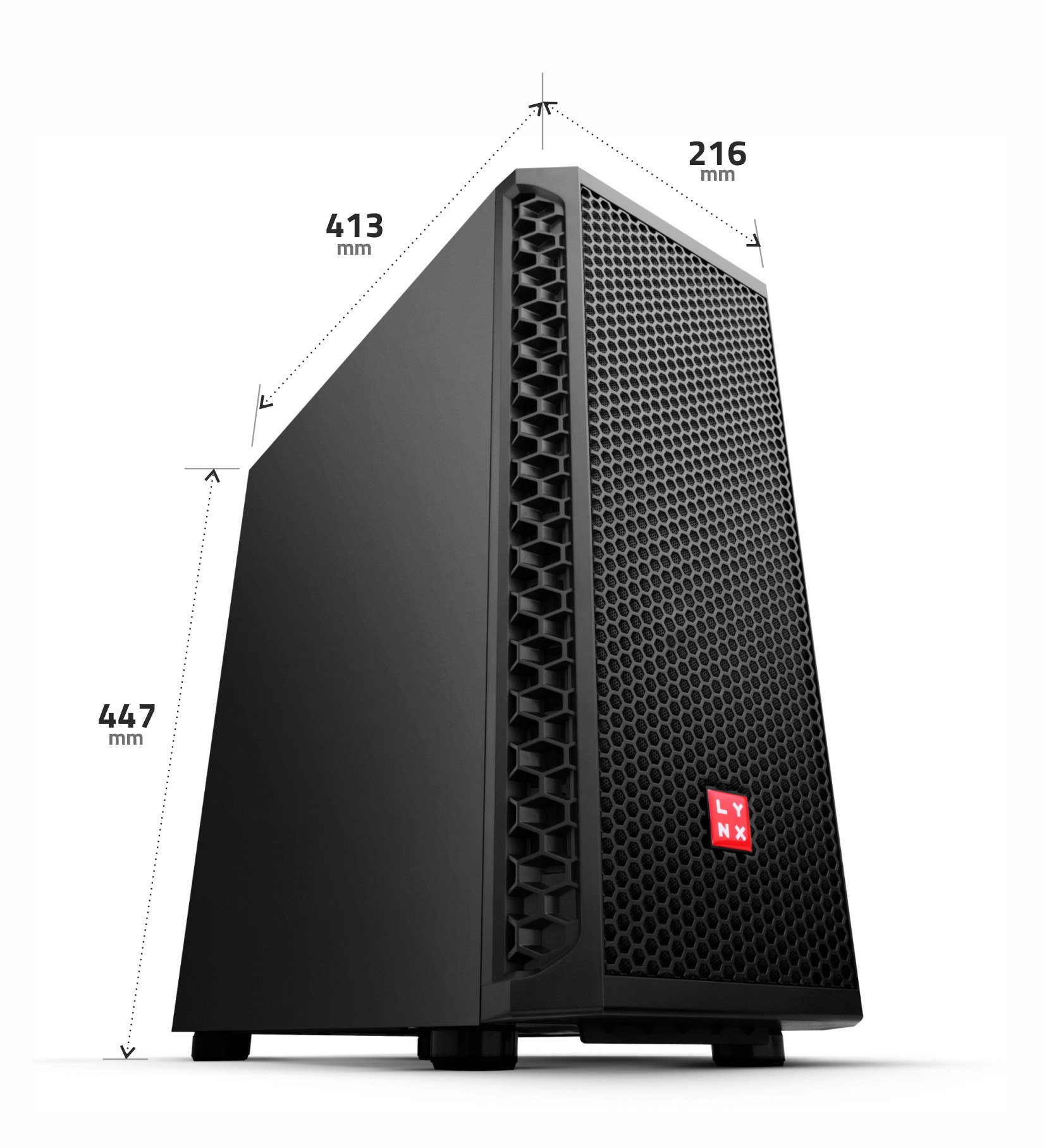 LYNX Challenger Ryzen 5 5600X 32GB 1TB SSD NVMe RTX 4060 8G W11 Home2 