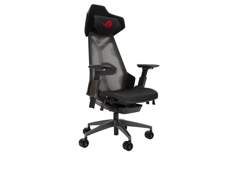 ASUS herní křeslo ROG Destrier Ergo Gaming Chair (SL400),  černá0 