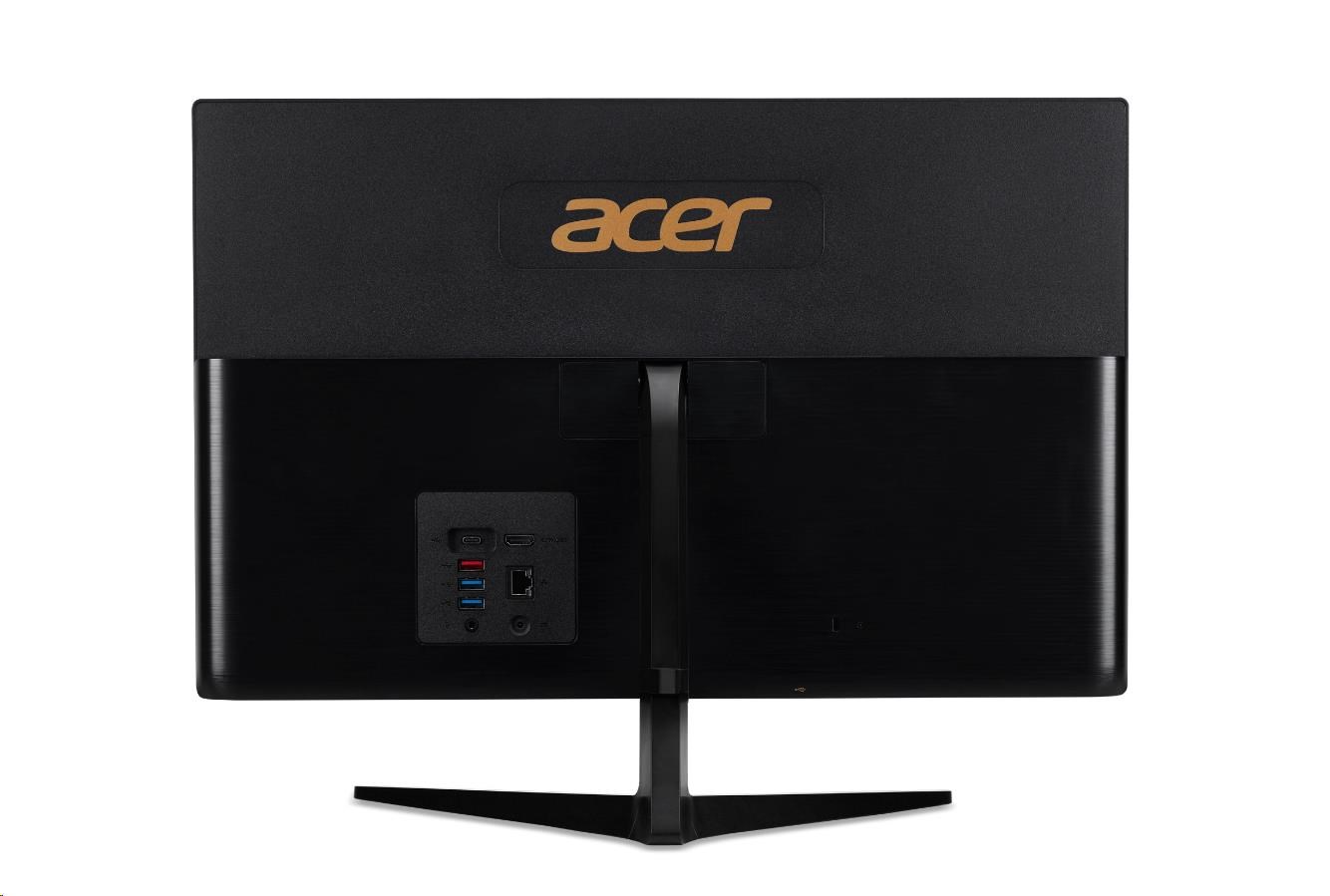 ACER PC AiO Aspire C22-1700, i3-1215U,21.5”FHD,4GB,256GB M2 SSD,Iris Xe,W11PRO,black0 