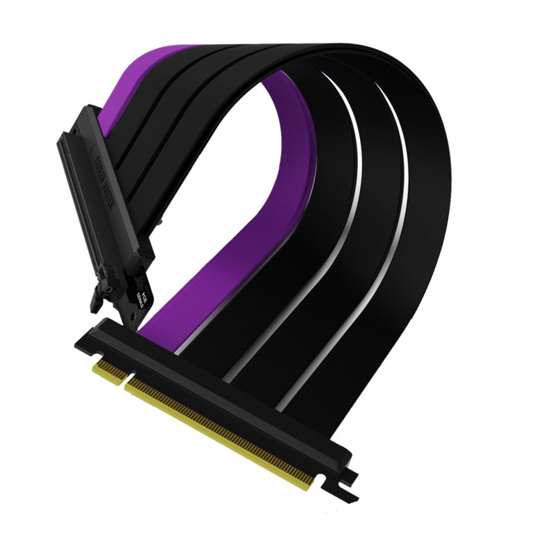 Cooler Master Riser Cable PCIe 4.0 x16 Ver. 2 - 200mm,  černá0 
