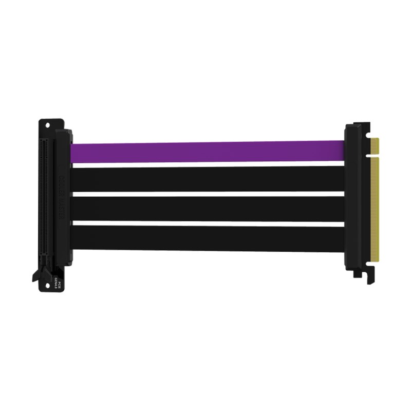 Cooler Master Riser Cable PCIe 4.0 x16 Ver. 2 - 200mm,  černá2 