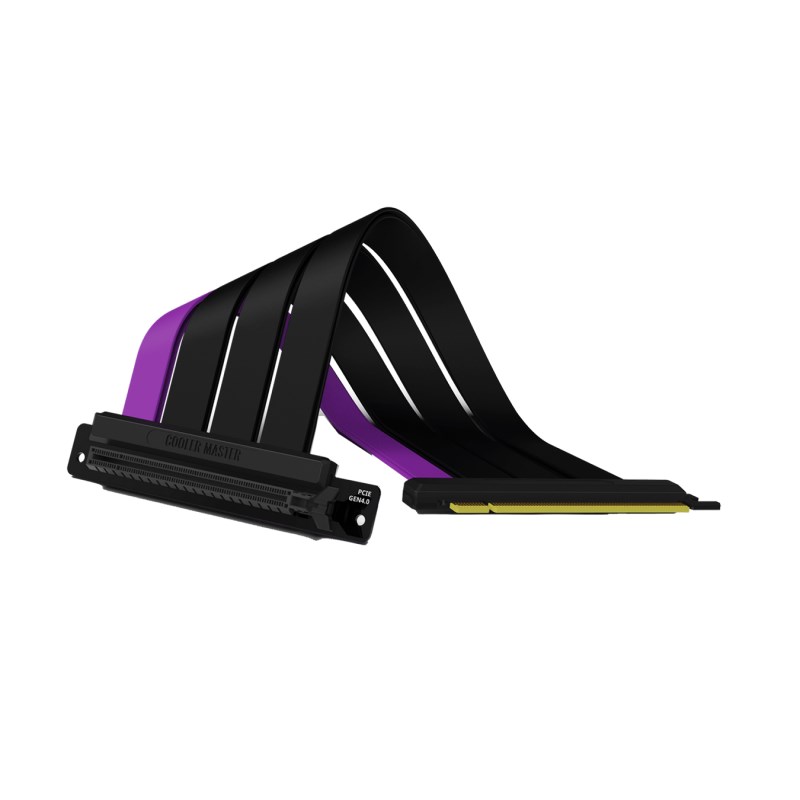 Cooler Master Riser Cable PCIe 4.0 x16 Ver. 2 - 300mm,  černá1 