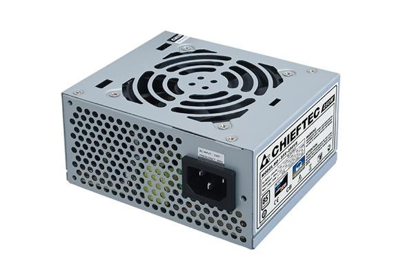 Napájací zdroj CHIEFTEC SFX 250W,  aktívne PFC,  8cm ventilátor,  > 85% účinnosť,  230V0 